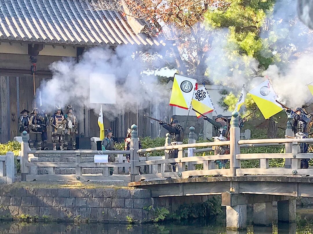忍城の鉄砲隊