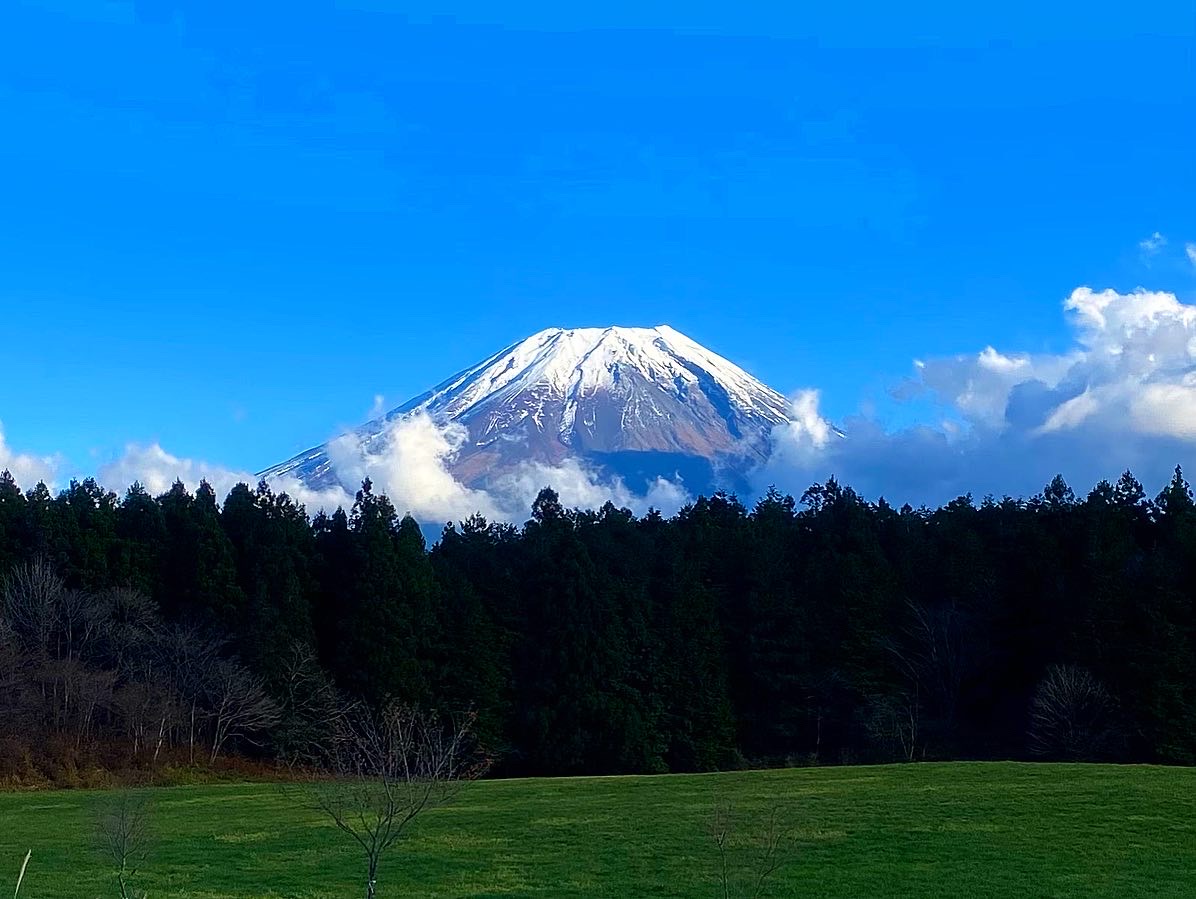 朝霧高原の富士山1