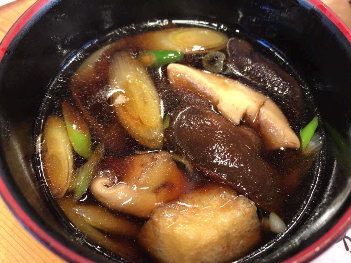 きのこ汁うどん
